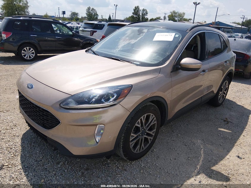 2021 Ford Escape, Затопление, IAAI, VIN 1FMCU0H63MUA57023 — фото 2