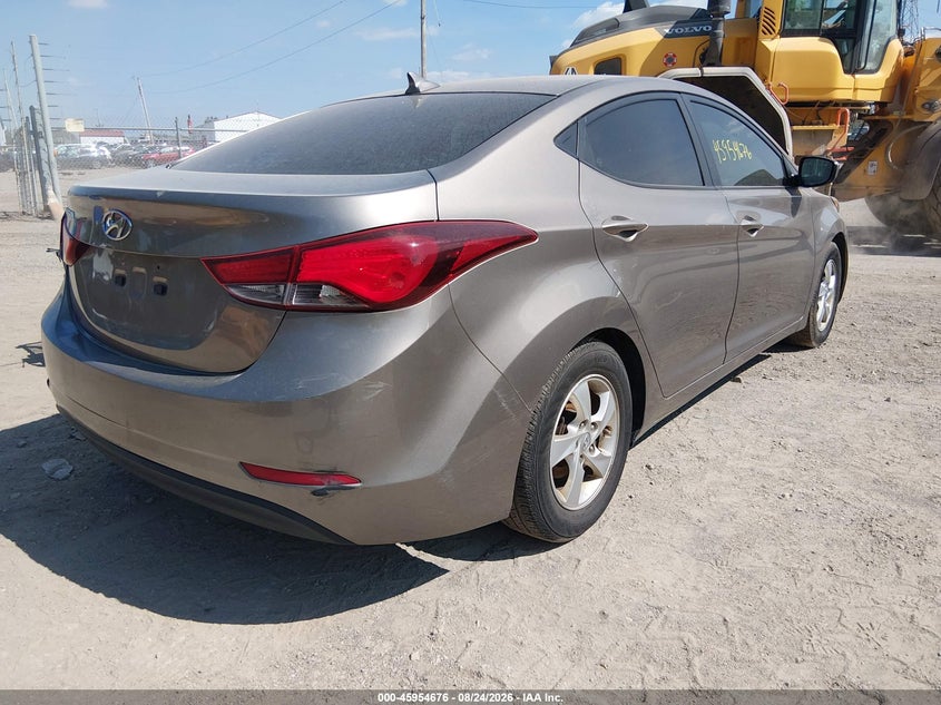2014 HYUNDAI ELANTRA auction photo 4