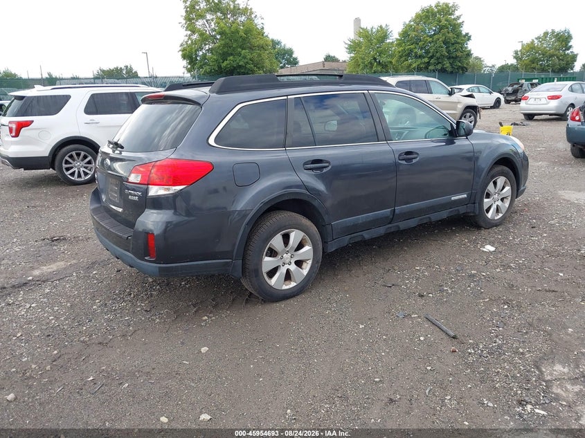 2010 SUBARU OUTBACK auction photo 4