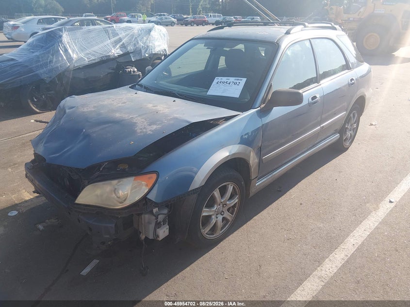 2007 Subaru Impreza, Front End, IAAI, VIN JF1GG63657G810082 — photo 2