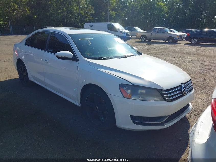 2012 VOLKSWAGEN PASSAT auction photo 1