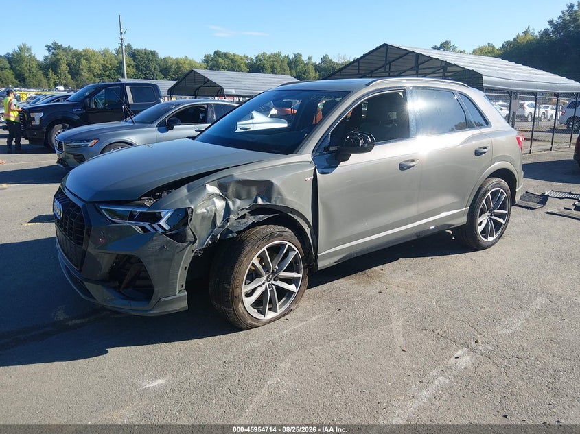 2022 AUDI Q3 SPORT UTILITY VEHICLE 2.0L I-4 DI, DOHC, VVT, TURBO, 228HP
