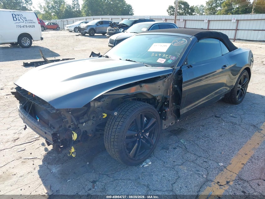 2015 Ford Mustang, Front End, IAAI, VIN 1FATP8UH3F5334743 — photo 2