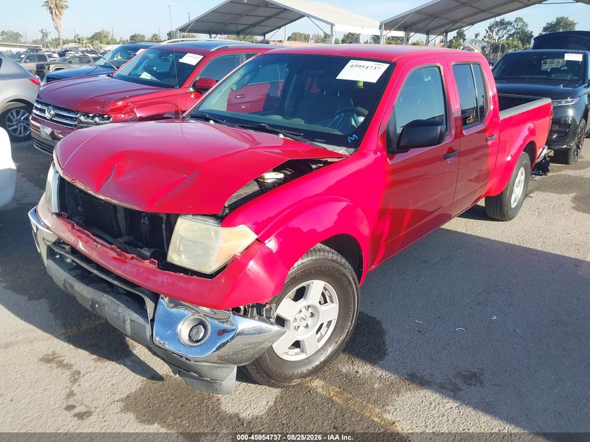 2007 Nissan Navara (Frontier), Удар спереду, IAAI, VIN 1N6AD09U07C443124 — фото 2