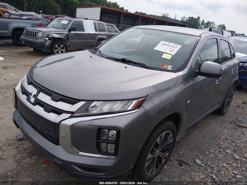 2020 Mitsubishi Outlander, Flood, IAAI, VIN JA4AR3AU9LU029856 — photo 2