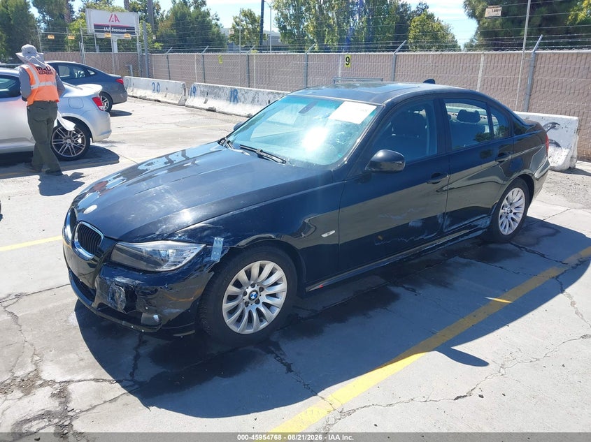 BMW 328I 2009 VIN WBAPH57599NM32749
