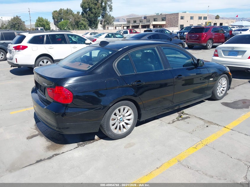 BMW 328I 2009 VIN WBAPH57599NM32749