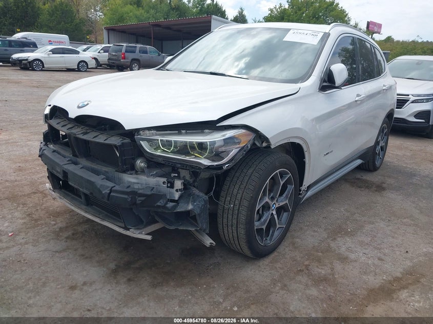 2016 BMW X1, Front End, IAAI, VIN WBXHT3C31GP880227 — photo 2