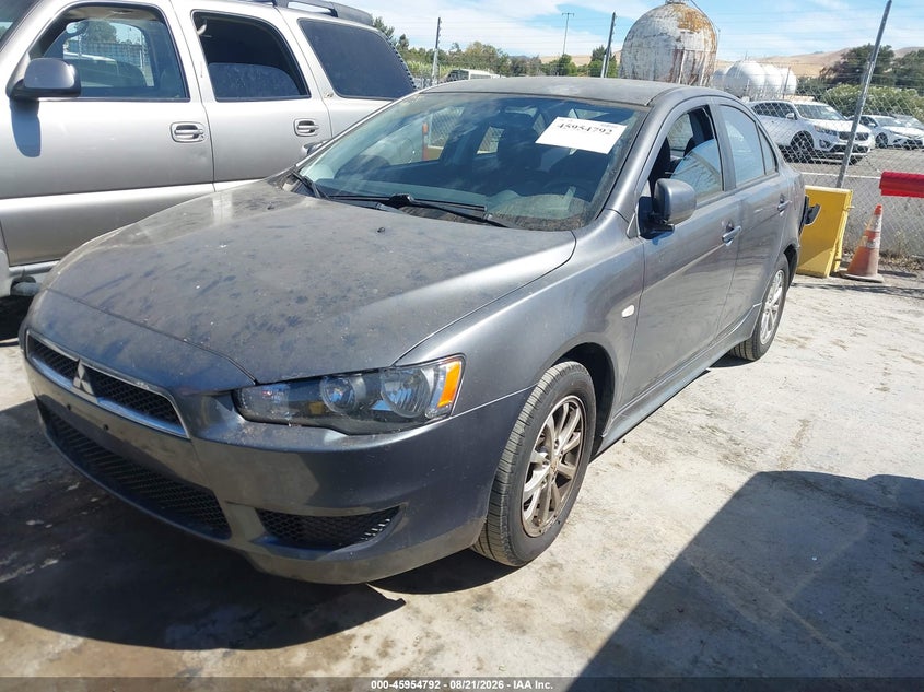 2010 Mitsubishi Lancer, Обычный износ, IAAI, VIN JA32U2FUXAU003676 — фото 2