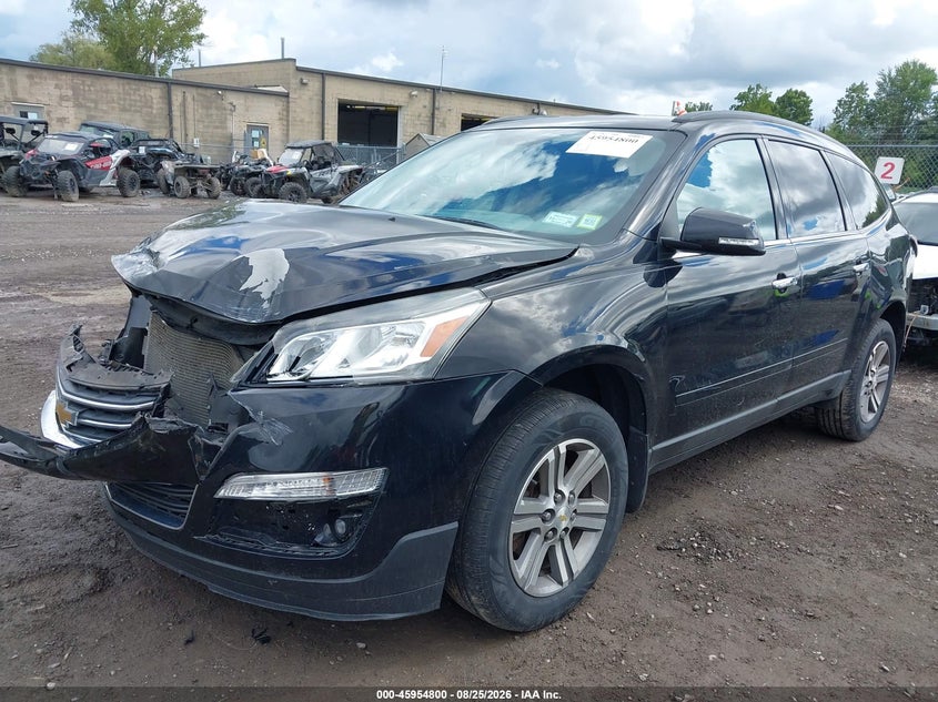 2017 Chevrolet Traverse, Front End, IAAI, VIN 1GNKVHKD3HJ285573 — photo 2