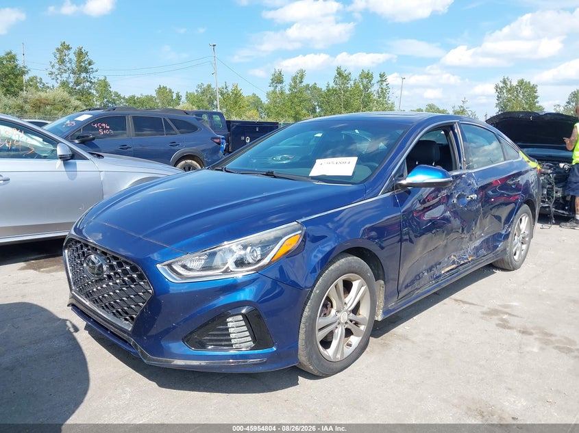 Vin: 5npe34af1jh693821, lot: 46454018, hyundai sonata sport 20182