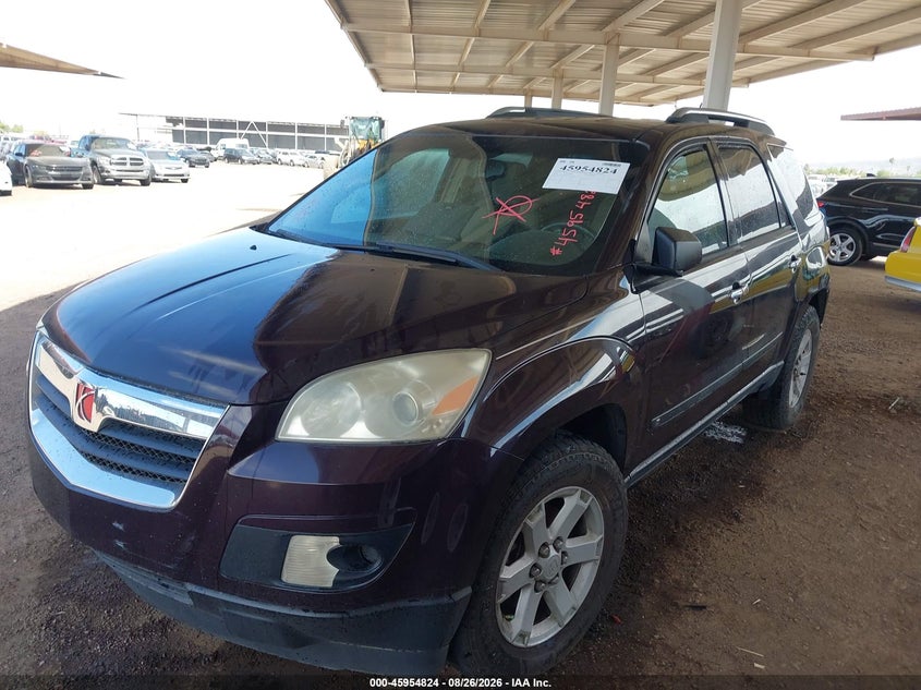 SATURN OUTLOOK 2008 VIN 5GZER137X8J300739