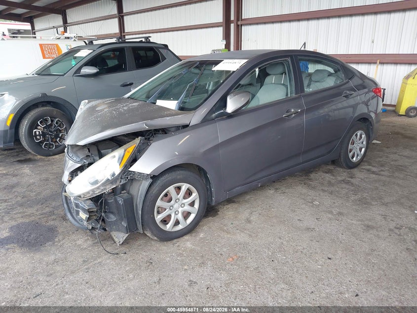 2014 HYUNDAI ACCENT SEDAN 1.6L I-4 DI, DOHC, VVT, 138HP