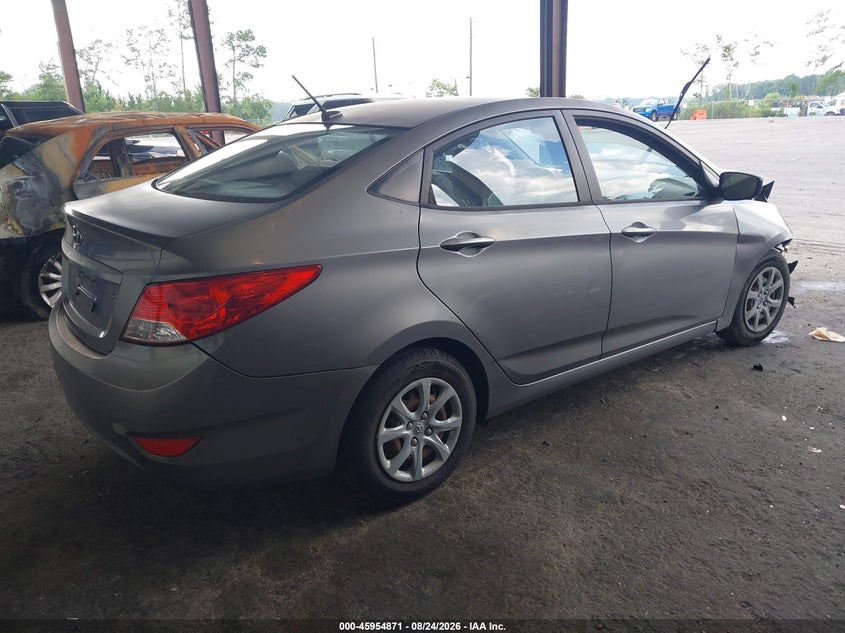 2014 HYUNDAI ACCENT SEDAN 1.6L I-4 DI, DOHC, VVT, 138HP