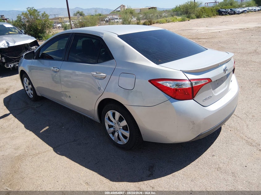 2016 TOYOTA COROLLA auction photo 3