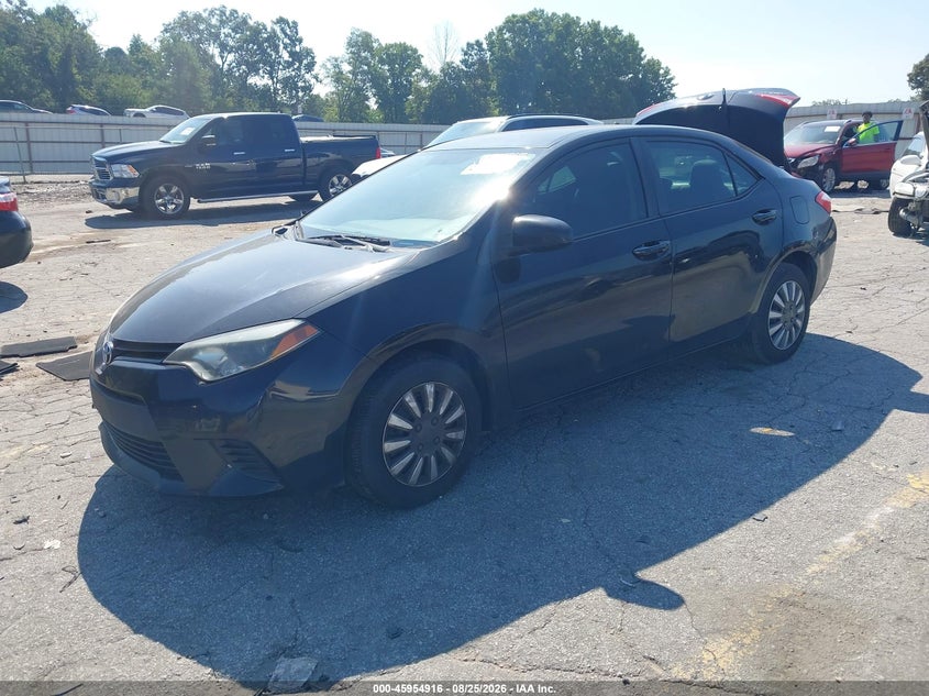 2016 Toyota Corolla, Удар сзади, IAAI, VIN 5YFBURHE5GP420452 — фото 2