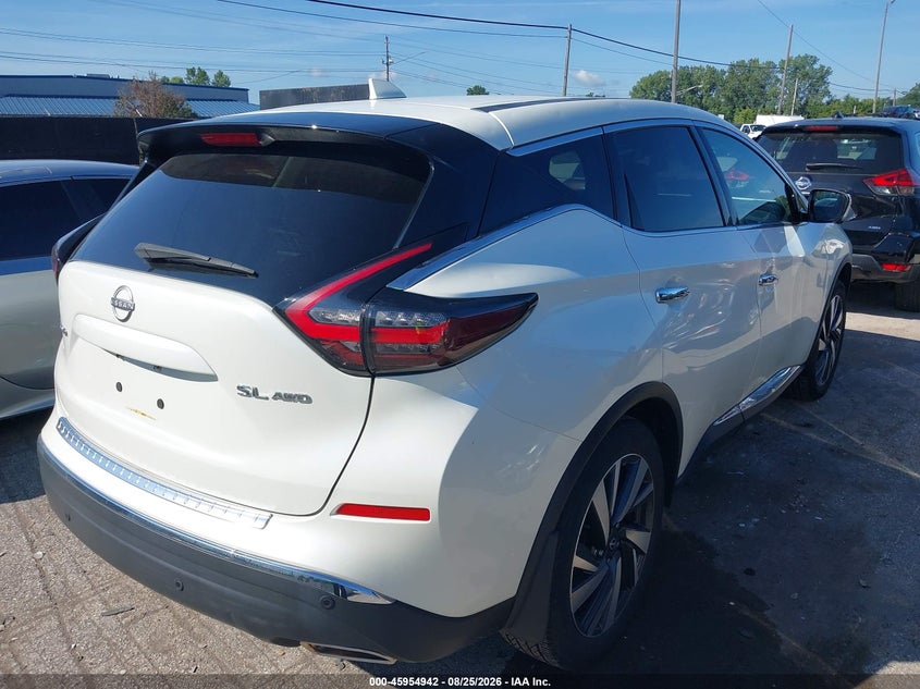 Vin: 5n1az2cs4rc117249, lot: 46454156, nissan murano sl intelligent awd 20244