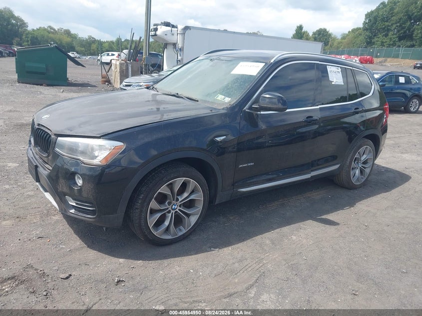 2016 BMW X3, Normal Wear & Tear, IAAI, VIN 5UXWX7C55G0S15954 — photo 2