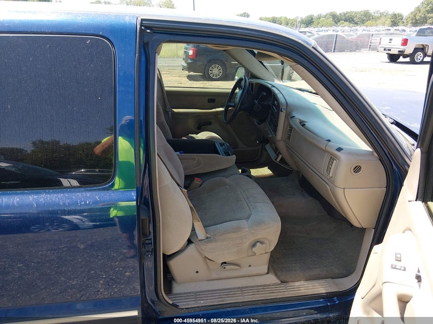 CHEVROLET SILVERADO 1500 2001 VIN 2GCEC19W111359924