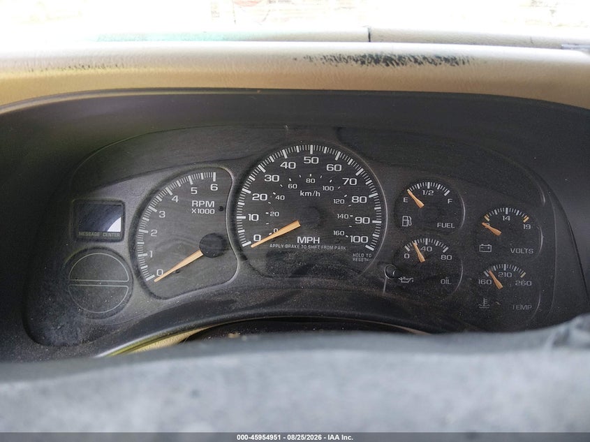 CHEVROLET SILVERADO 1500 2001 VIN 2GCEC19W111359924