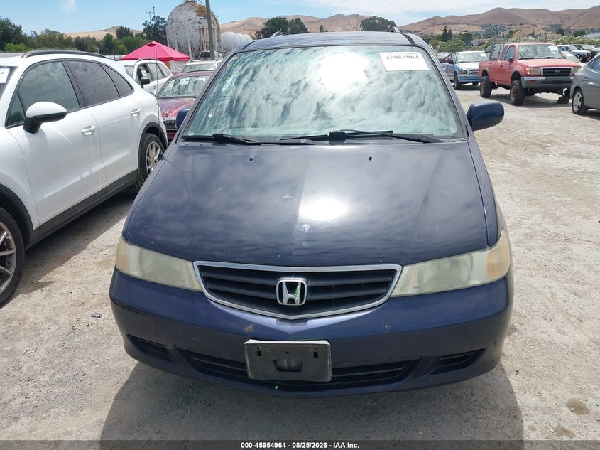2004 HONDA ODYSSEY VAN 3.5L V-6 VVT, REGULAR , 240HP