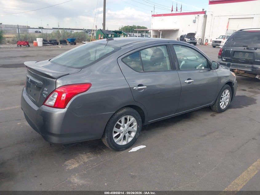 2018 NISSAN VERSA SEDAN 1.6L I-4 DOHC, VVT, 109HP
