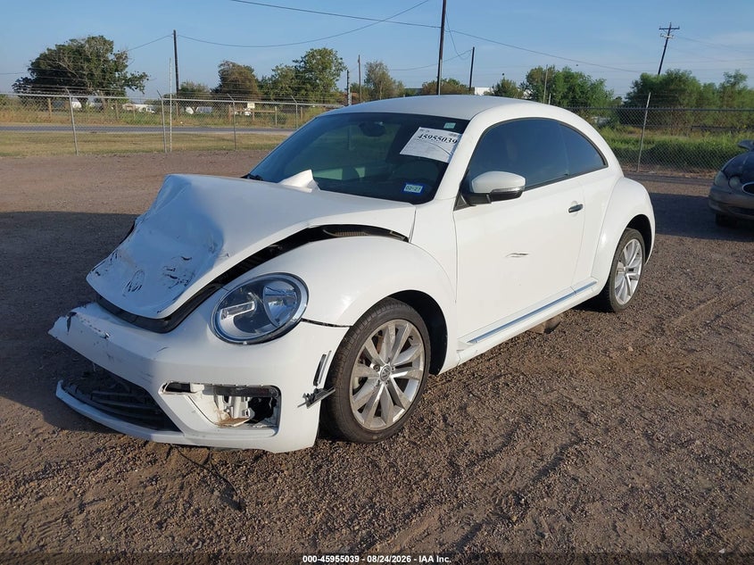 VOLKSWAGEN BEETLE 2017 VIN 3VWF17AT4HM618856