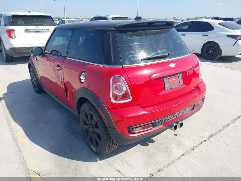 Vin: wmwsv3c5xcty17866, lot: 46454258, mini cooper s 20123