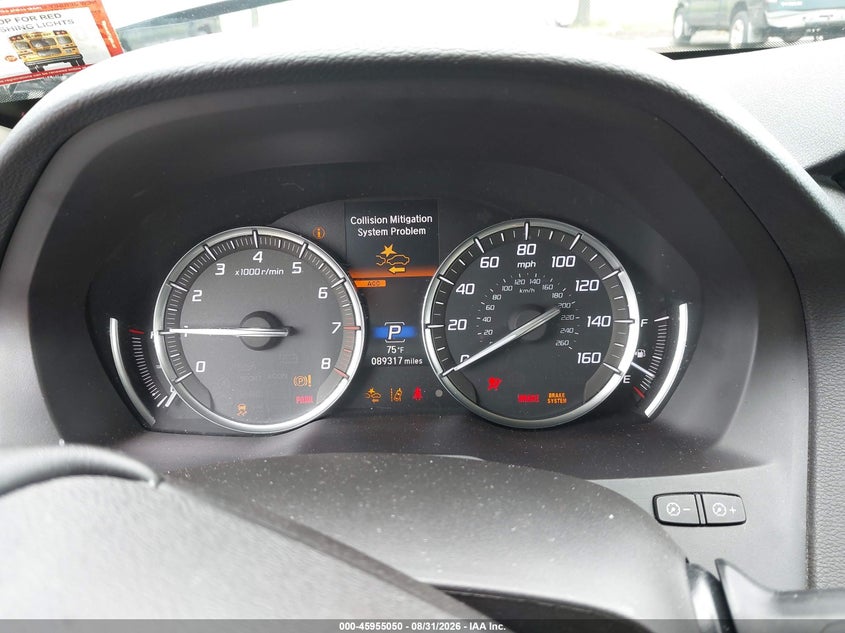 ACURA MDX 2017 VIN 5J8YD4H54HL001842