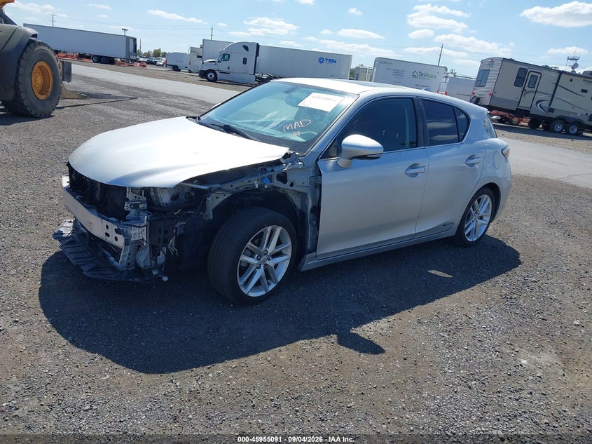 Vin: jthkd5bh1g2275273, lot: 46454305, lexus ct 200h 20162
