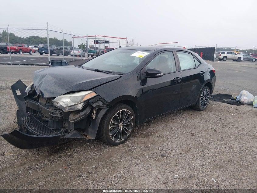 2015 Toyota Corolla, Front End, IAAI, VIN 2T1BURHE5FC298187 — photo 2