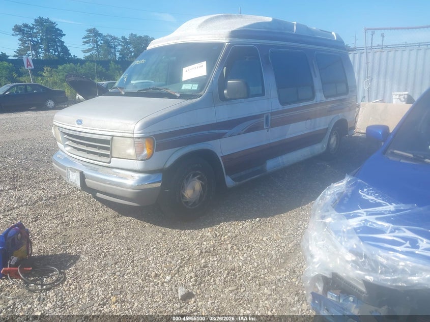 1995 Ford Econoline, Обычный износ, IAAI, VIN 1FDEE14H5SHB55866 — фото 2