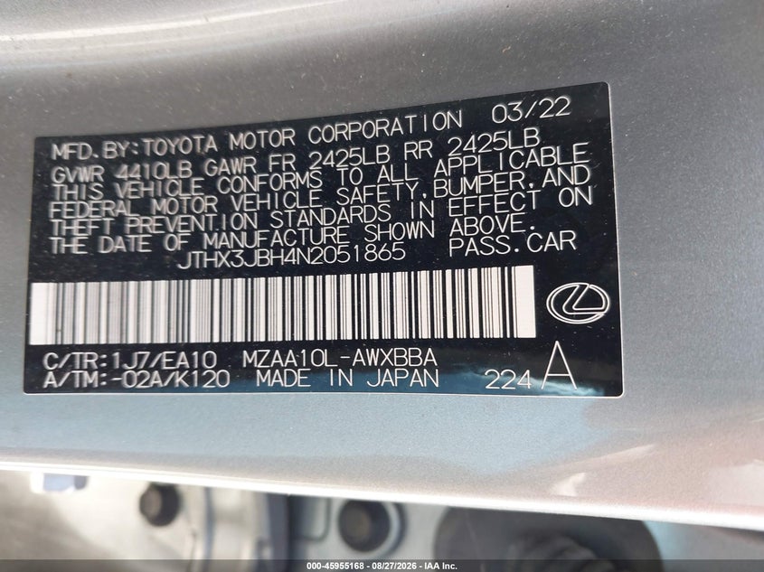 LEXUS UX 200 - zdjęcie 9