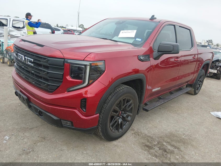 2024 GMC Sierra, Right Front, IAAI, VIN 3GTPHCED8RG239213 — photo 2