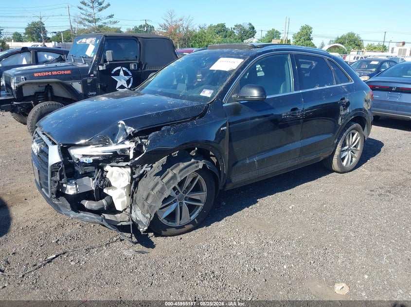 2018 Audi Q3, Викрадення, IAAI, VIN WA1JCCFS0JR002361 — фото 2