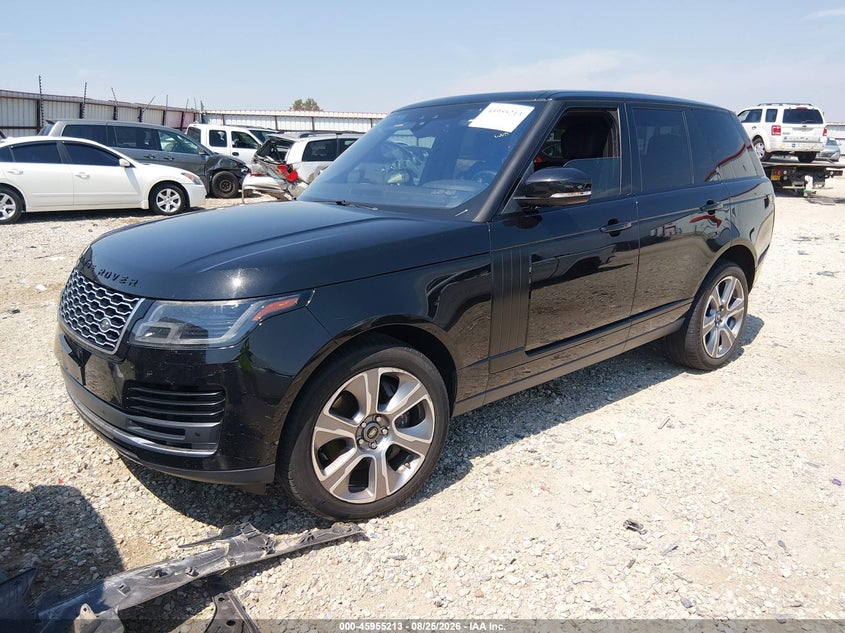 2019 Land Rover Range Rover, Front End, IAAI, VIN SALGS2SVXKA536442 — photo 2