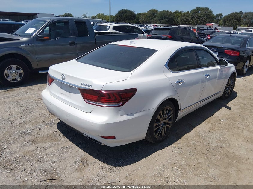 Vin: jthbl5ef1e5125690, lot: 46454441, lexus ls 460 20144