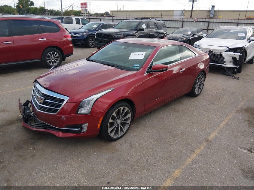 2015 Cadillac ATS, Front End, IAAI, VIN 1G6AB1RX5F0113703 — photo 2