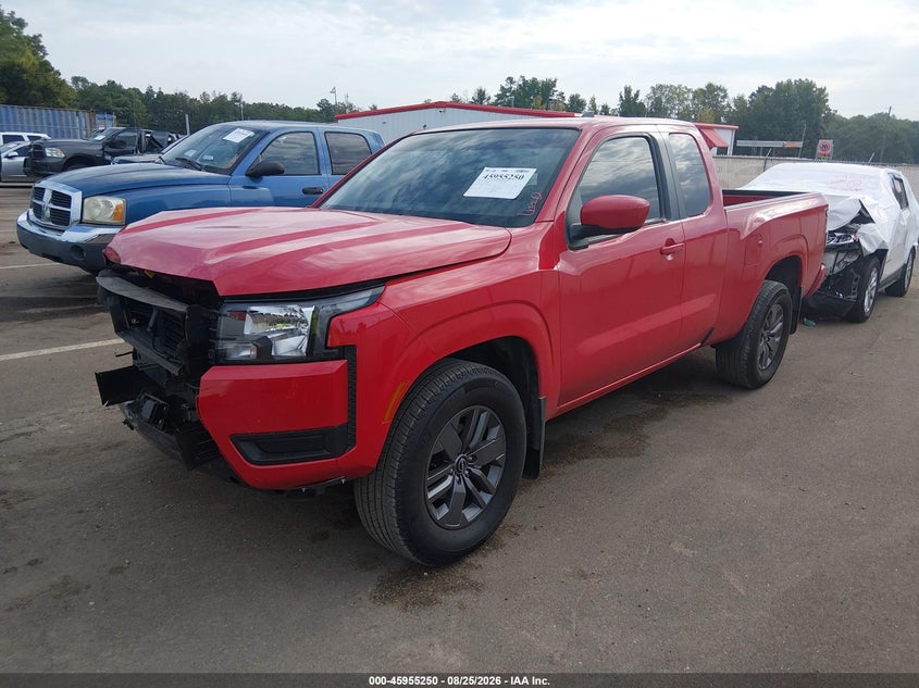 Vin: 1n6ed1cl5sn621677, lot: 46454464, nissan frontier king cab sv 4x2 20252