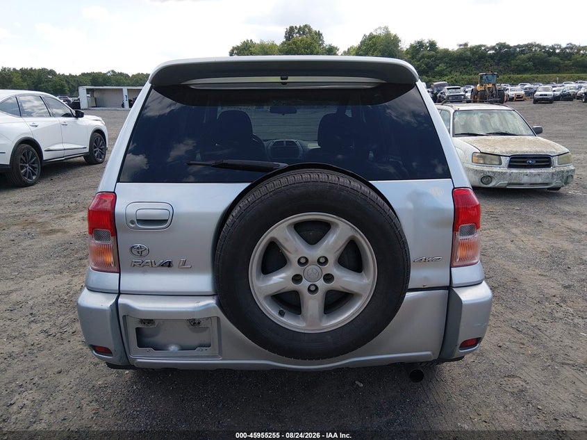 2003 TOYOTA RAV 4 SPORT UTILITY VEHICLE 2.0L I-4 DOHC, VVT, REGULAR , 148HP