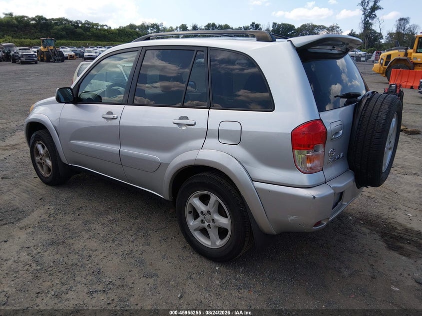 2003 TOYOTA RAV 4 SPORT UTILITY VEHICLE 2.0L I-4 DOHC, VVT, REGULAR , 148HP