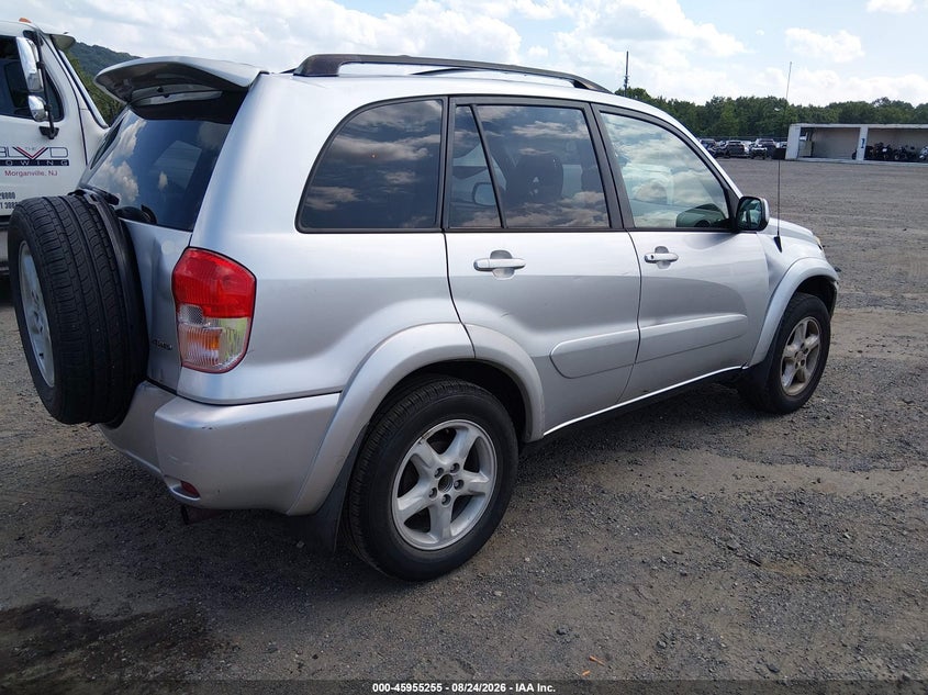 2003 TOYOTA RAV 4 SPORT UTILITY VEHICLE 2.0L I-4 DOHC, VVT, REGULAR , 148HP