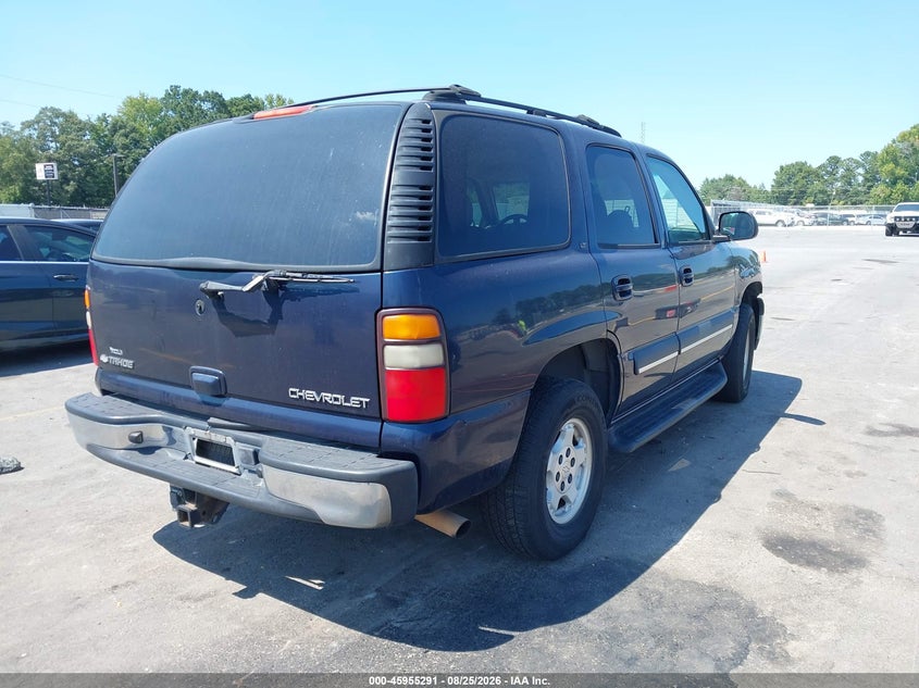 2004 CHEVROLET TAHOE auction photo 4