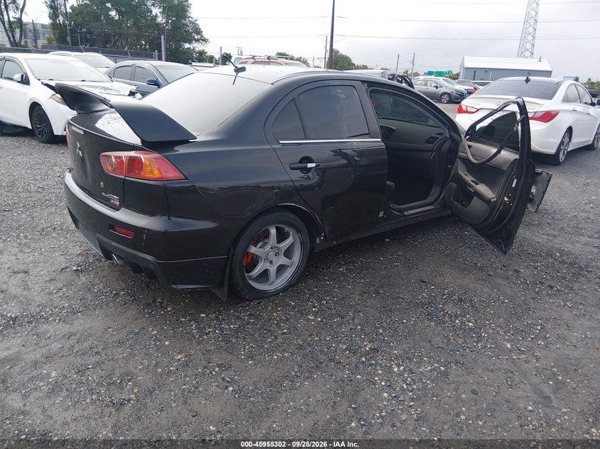 MITSUBISHI LANCER EVOLUTION 2008 VIN JA3AW56V88U050909