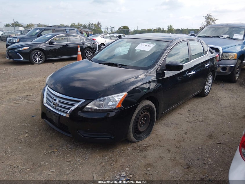2013 NISSAN SENTRA auction photo 2