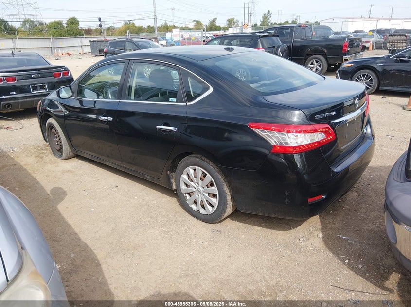 2013 NISSAN SENTRA auction photo 3
