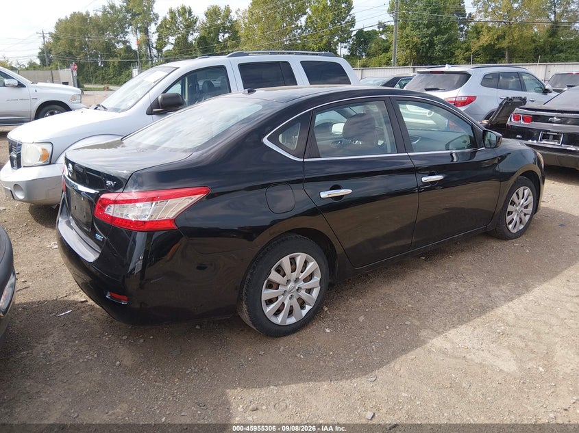 2013 NISSAN SENTRA auction photo 4