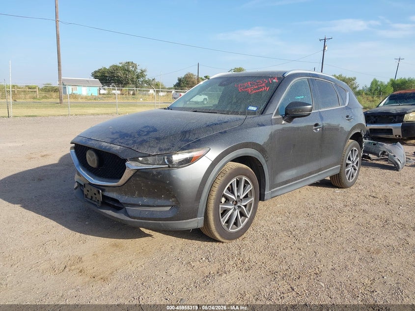 2018 Mazda CX-5, Rear, IAAI, VIN JM3KFACM5J0340054 — photo 2
