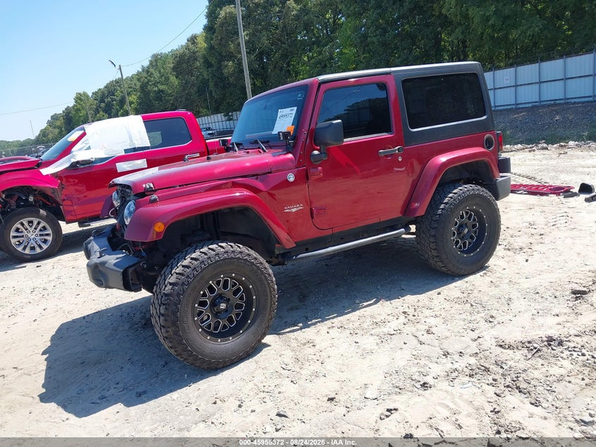 Vin: 1c4gjwbg1cl137315, lot: 46454587, jeep wrangler sahara 20122