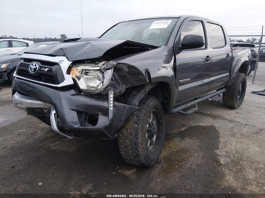 2014 Toyota Tacoma Prerunner V6, Front End, IAAI, VIN 3TMJU4GN9EM156978 — photo 2